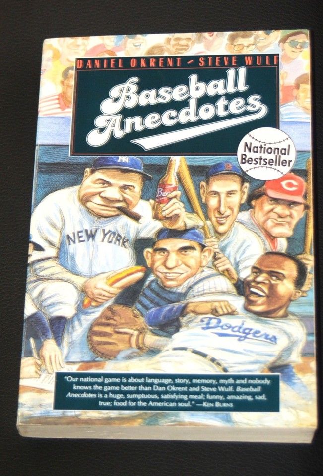 Okrent, Daniel (796.36) Baseball Anecdotes (TP)