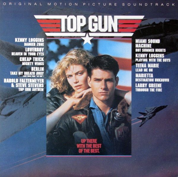 Various – Top Gun Original Motion Picture Soundtrack (VG+, 1986, LP, Columbia – SC 40323)