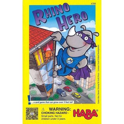 Rhino Hero - A Card Game That Can Grow 3-feet Tall