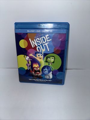 Inside Out (2015) Special Features Included (FAM, 3xBLU/DVD)