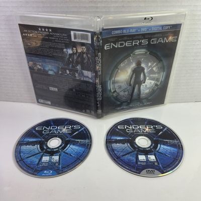 Ender's Game (2013) Harrison Ford (DVD/BLU, 2xDisc)
