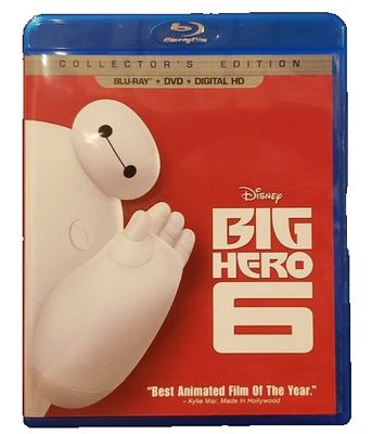 Big Hero 6 (2014) Collector's Edition (BLU+DVD, 2Disc)