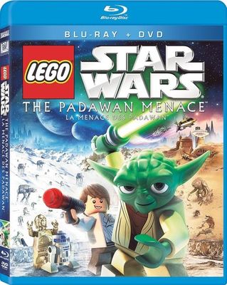Lego Star Wars: The Padawan Menace (2011) (BLU + DVD, 2xDisc)