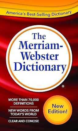 Merriam-Webster Dictionary (2016, PB)