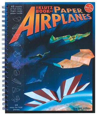 The Klutz Book of Paper Airplanes (Spiral Bound)