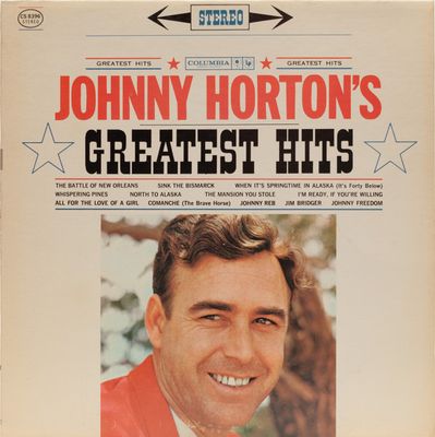 Johnny Horton – Johnny Horton's Greatest Hits (VG, LP, Stereo, Columbia – CS 1596)