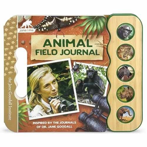 Cottage Door Press (Board) Animal Field Journal: Inspired by the Journals of Jane Goodall (With working animal sounds electronic)