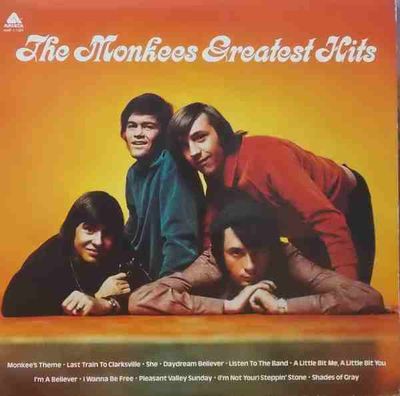 The Monkees – The Monkees Greatest Hits (VG, 1976, LP, Arista – AMP-1-7301)