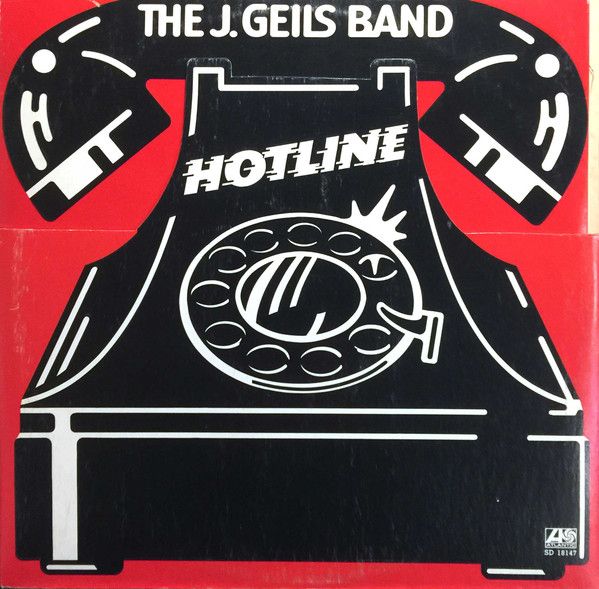 The J. Geils Band – Hotline (G+, 1975, LP, Atlantic – SD 18147)