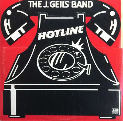 The J. Geils Band – Hotline (G+, 1975, LP, Atlantic – SD 18147)