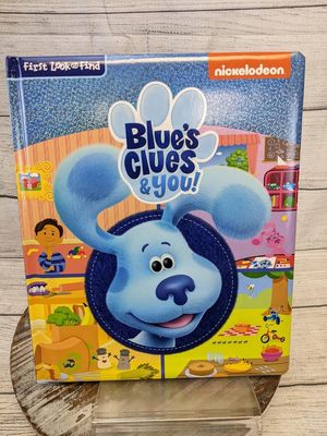 PI Kids (BOARD) Nickelodeon Blue's Clues &amp; You! - First Look and Find Activity Book (Large, puffy cover)