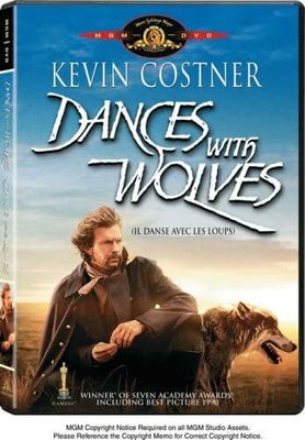 Dances With Wolves (1990) Kevin Costner, Bilingual (WST DVD) FACTORY SEALED