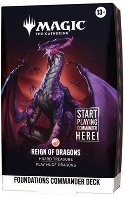 Magic Foundations Commander Deck: Reign of Dragons