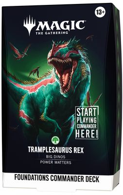 Magic Foundations Commander Deck: Tramplesaurus Rex