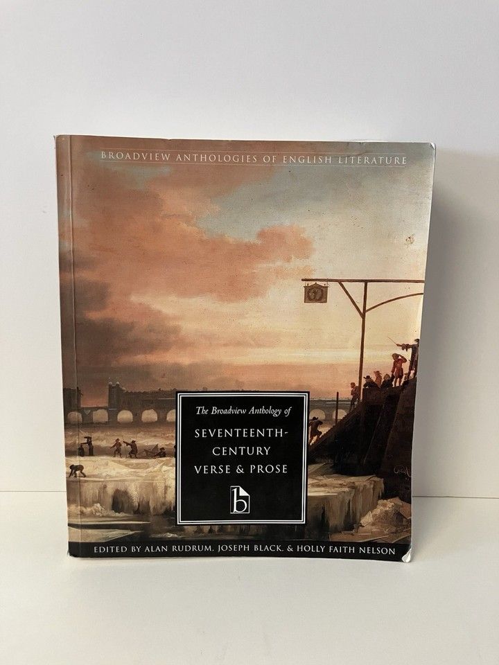 Rudrum, Alan (809) The Broadview Anthology of Seventeenth Century Verse and Prose (Softcover)