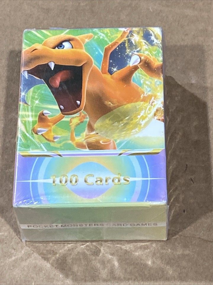Pocket Monster Card Games (100 Assorted Fan Art Card Deck)