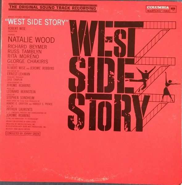 West Side Story The Original Sound Track Recording (G, 1961, LP, 6-eye label, Mono, Columbia Masterworks – OL-5670)