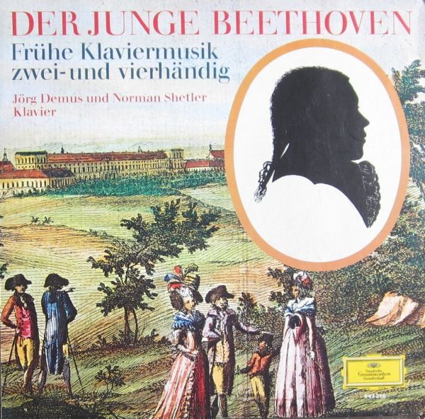 Jörg Demus, Norman Shetler – Der Junge Beethoven (VG+, 1970, LP, With Original Booklet, Deutsche Grammophon – 643 216)