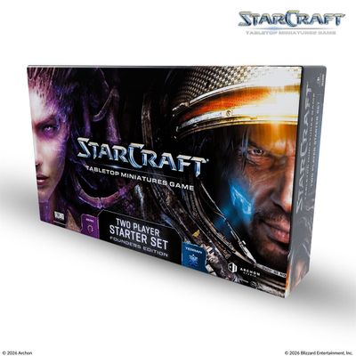 Starcraft Tabletop Miniatures Game: Two Player Starter Set - Founders Edition