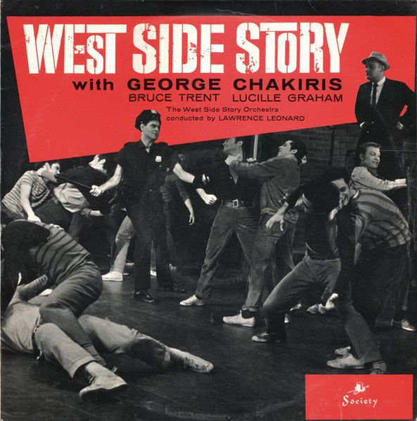 Leonard Bernstein / Lawrence Leonard – West Side Story (VG, 1964, LP, Society – SOC 923, UK)