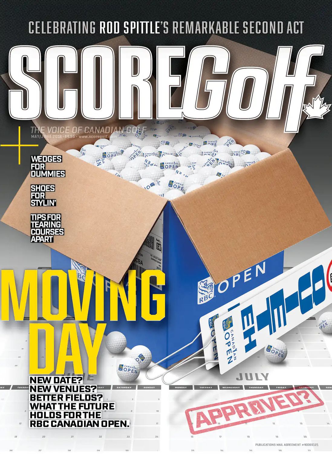 SCOREGolf (796.35) The Voice of Canadian Golf May/June 2018