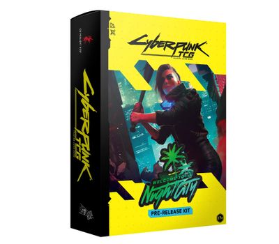 Cyberpunk TCG Welcome to Night City Prerelease Kit