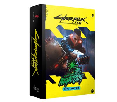 Cyberpunk TCG Welcome to Night City Beta Prerelease Kit