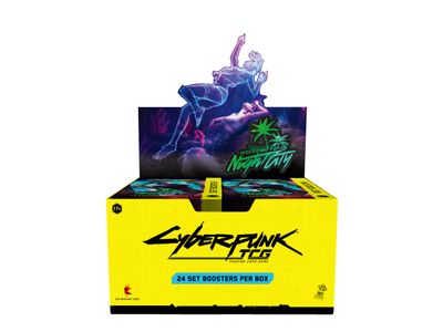 Cyberpunk TCG Welcome to Night City Booster Box