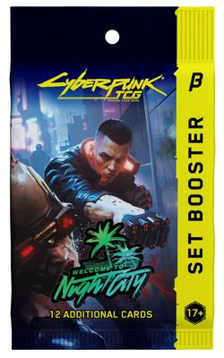 Cyberpunk TCG Welcome to Night City Beta Booster Pack