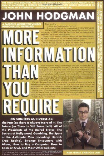 Hodgman, John (001) More Information Than You Require (HC)