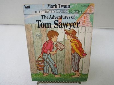 Twain, Mark (CC) Illustrated Classic Editions #4514 - The Adventures of Tom Sawyer (Softcover Smoll) 1979 Moby Books, ADAPTED