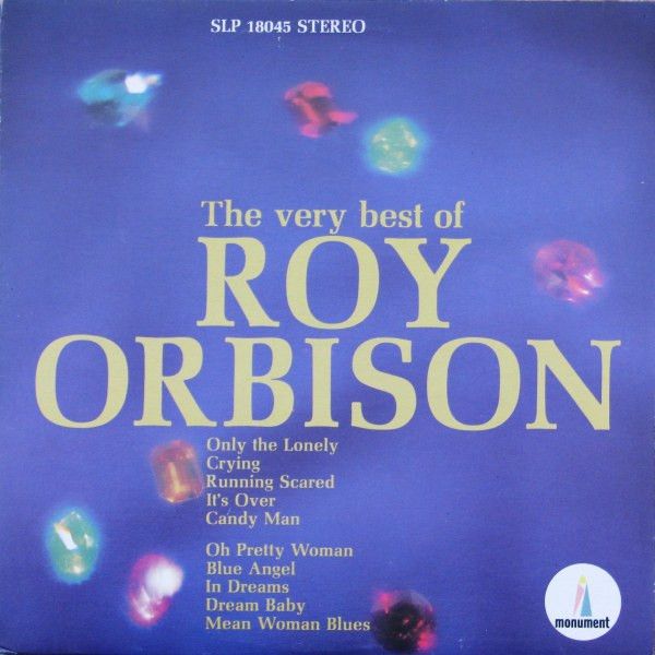 Roy Orbison – The Very Best Of Roy Orbison (VG+, LP, Stereo, Open Shring w/Original Price Sticker, Monument – SLP 18045)