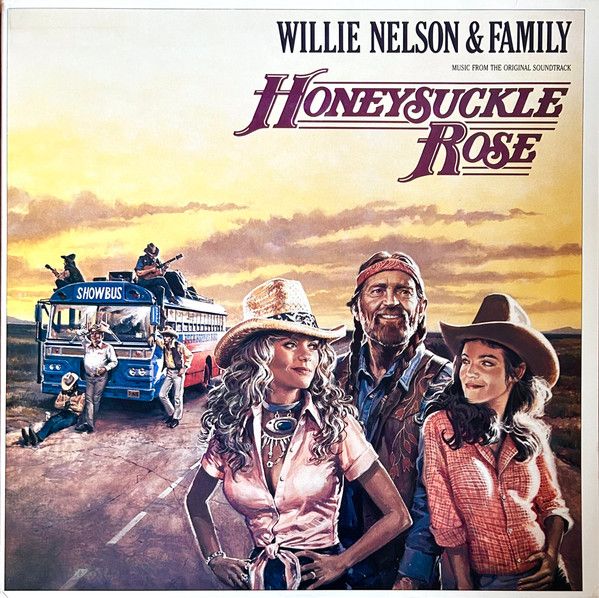 Willie Nelson &amp; Family – Honeysuckle Rose (VG+, 1980, 2LP, Columbia – S2 36752)