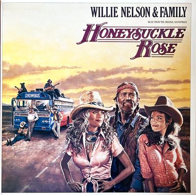 Willie Nelson &amp; Family – Honeysuckle Rose (VG+, 1980, 2LP, Columbia – S2 36752)
