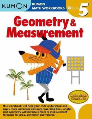 Kumon Publishing (510) Kumon Grade 5 Geometry &amp; Measurement - Kumon Math Workbooks (Softcover)