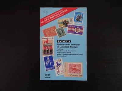 Unitrade Press (737) Scott 1989, Specialized Catalogue of Canadian Stamps (TP)