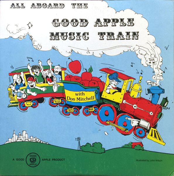 Don Mitchell – All Aboard The Good Apple Music Train (VG, 1979, LP, Good Apple – MK 97-840)