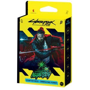 Cyberpunk TCG Welcome to Night City Beta Starter Deck: Embracing Power