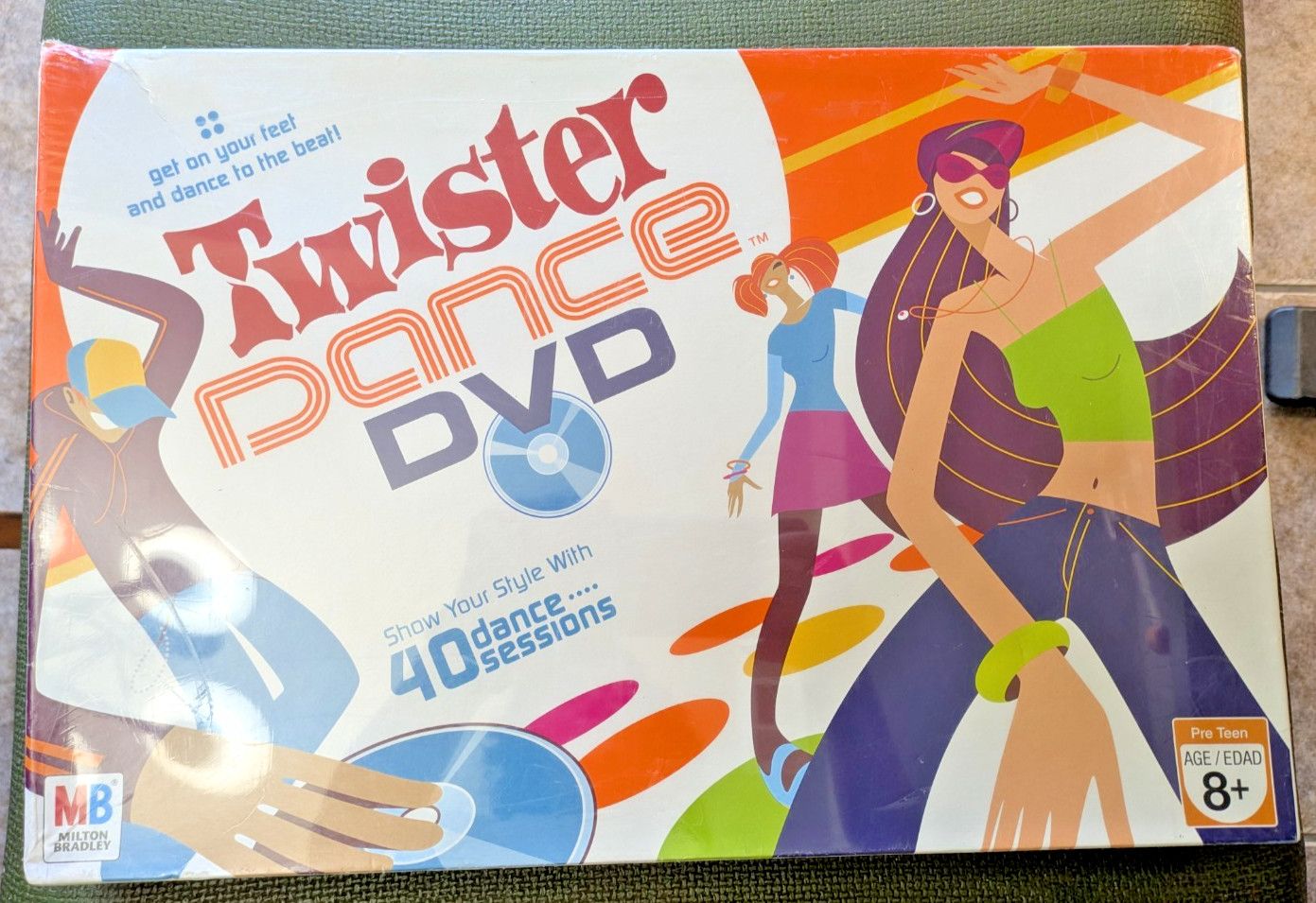 Twister Dance DVD 40 Dance Sessons (With 4 Mats &amp; Instructions, Boxed)