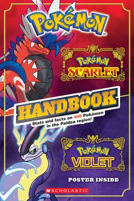 Pokemon (794.8) Handbook Scarlet &amp; Violet With Poster (TP)