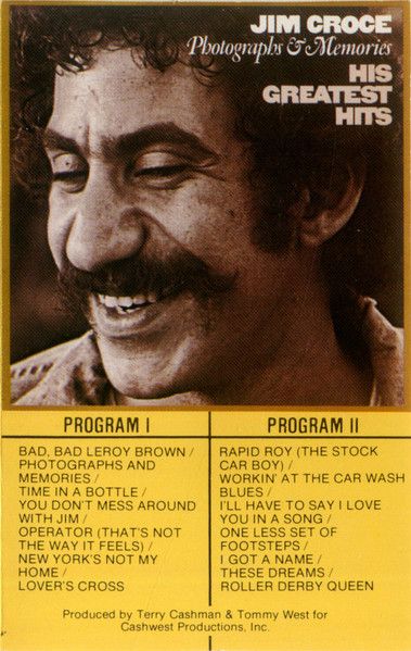 Jim Croce – Photographs &amp; Memories: His Greatest Hits (CAS)