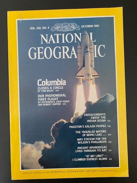 National Geographic (050) National Geographic October 1981 Columbia (Pristine)