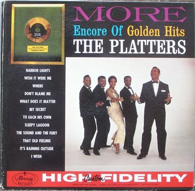 The Platters – More Encore Of Golden Hits (VG, 1960, LP, Mono, Mercury – MG-C 20591)