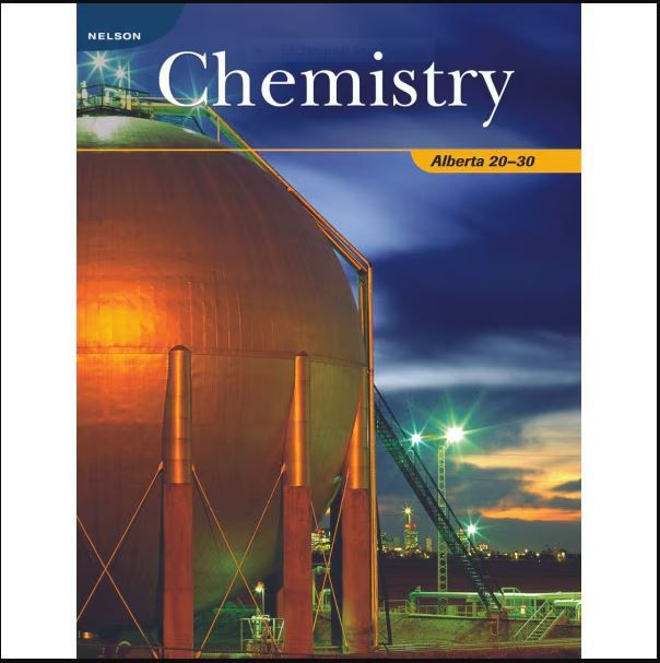 Jenkins. Frank; Van Kessel; Tompkins; Lantz (640) Chemistry: Alberta 20-30 (2007, Nelson Education, HC) SAIT CHEM 182 Textbook