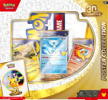 Pokemon TCG 30th Celebrations Poster Collection