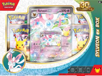 Pokemon TCG 30th Celebrations Greninja/Sylveon ex Box