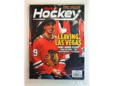 Beckett Hockey Magazine October 2021 Vol 33 no 10 Marc-Andre Fleury