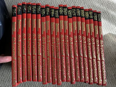 Popular Mechanics (694.3) Do-It-Yourself Encyclopedia Complete 20 Volume Set (1982, HC)