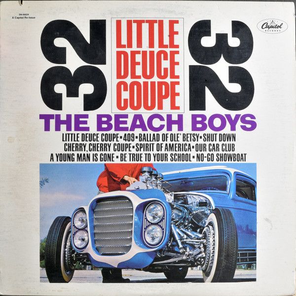 The Beach Boys – Little Deuce Coupe (G+, 1980, LP, Capitol Records – SN-66024)