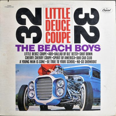 The Beach Boys – Little Deuce Coupe (G+, 1980, LP, Capitol Records – SN-66024)